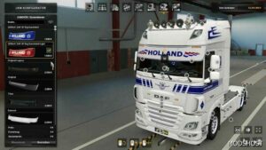 ETS2 DAF Part Mod: XF E6 BIG Sunshield 1.49 (Featured)