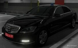 BeamNG Mercedes-Benz Car Mod: S Class W221 V4.1 0.31 (Featured)