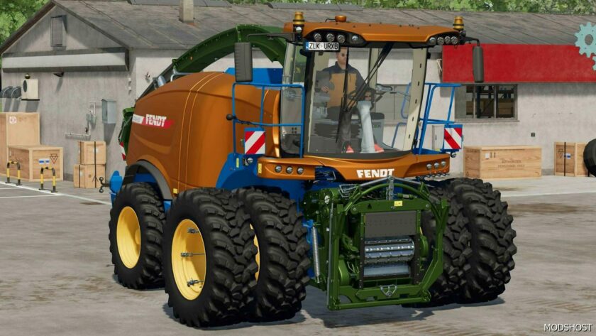 FS22 Fendt Combine Mod: Katana 650 V2.0 (Featured)