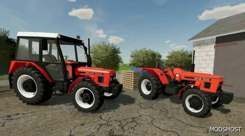 FS22 Zetor Tractor Mod: UR.I Mod 4/5 (Featured)