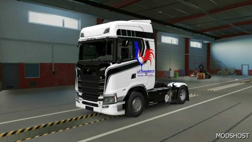 ETS2 Mod: Skins LH Transport COQ 1.49 (Featured)