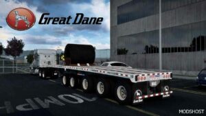 ATS Trailer Mod: Flatbed Great Dane Freedom LT 1.49 (Featured)