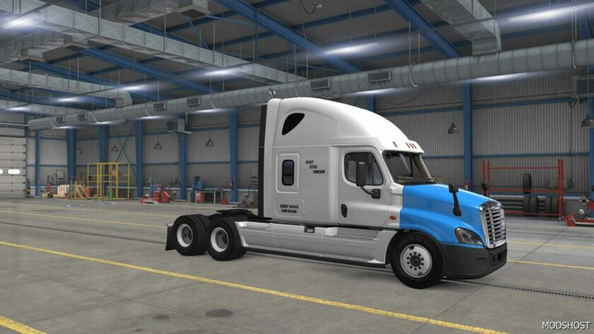 ATS Mod: Used Skin for JON Ruda’s Freightshaker Cascadia 1.49 (Featured)