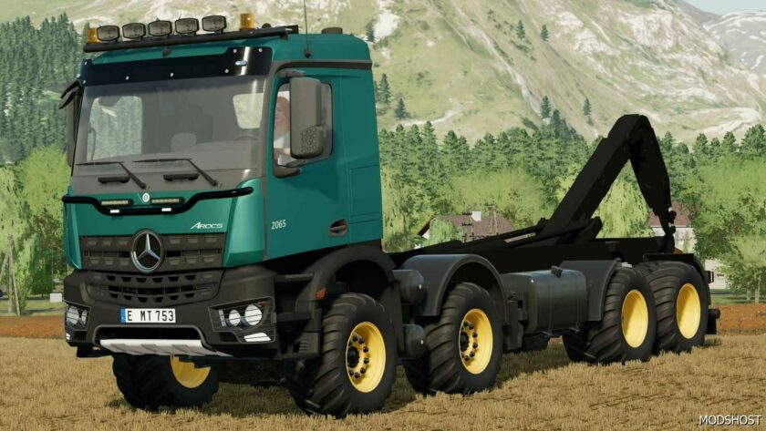 FS22 Mercedes-Benz Truck Mod: Mercedes Arocs Agrar 2051/2065 IT Runner (Featured)