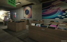 GTA 5 Map Mod: MLO Vinylism Record Store Add-On SP (Image #2)