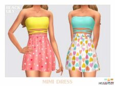 Sims 4 Everyday Clothes Mod: Mimi Dress (Featured)