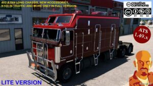 ATS Kenworth Truck Mod: K100 V6.0 1.49 (Image #2)