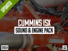 ATS Cummins Part Mod: ISX15 Sound & Engine Pack V1.2 1.49 (Featured)