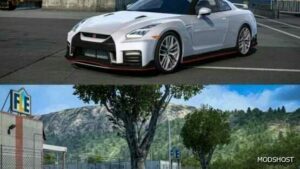 ATS Nissan Car Mod: GTR R35 2017 1.49 (Featured)