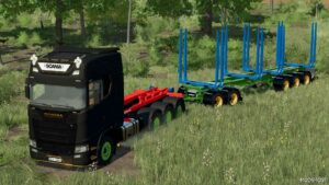 FS22 Scania Truck Mod: S580/730 V8 & Trailers & Swap Bodys (Image #4)