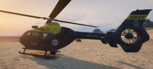 GTA 5 Vehicle Mod: Royal Australian Navy EC135 Helicopter V2.0.1 (Image #5)