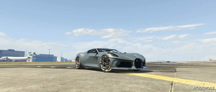 GTA 5 Bugatti Vehicle Mod: LA Voiture Noire Add-On V1.1 (Featured)