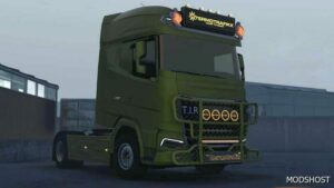 ETS2 DAF Part Mod: Bullbar for DAF 2021 XF, XG & XG+ 1.49 (Featured)