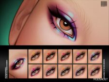 Sims 4 Female Makeup Mod: Eyeshadow N286 V1 (Featured)