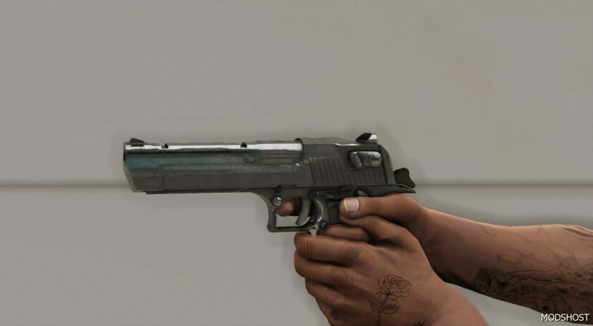 GTA 5 Weapon Mod: Desert Eagle from MWR (Featured)