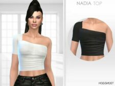 Sims 4 Everyday Clothes Mod: Nadia TOP (Featured)