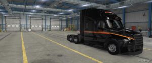 ATS Freightliner Mod: Auto Zone Cascadia Skin 1.49 (Image #4)