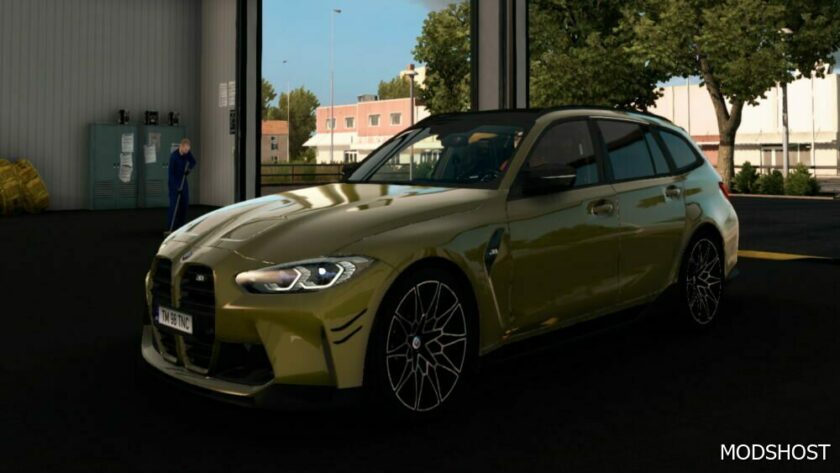 ETS2 BMW Car Mod: M3 G80 Touring 2023 V2.2 1.49 (Featured)