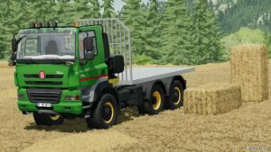 FS22 Tatra Mod: Phoenix Flatbed/Salt Truck (Featured)