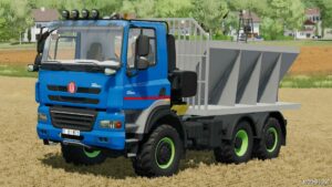 FS22 Tatra Mod: Phoenix Flatbed/Salt Truck (Image #2)