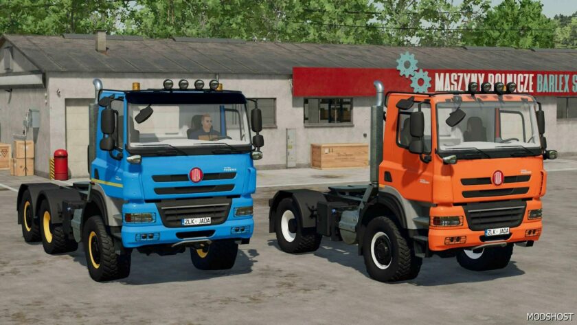 FS22 Tatra Truck Mod: Phoenix 4×4 & 6×6 (Featured)