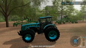 FS22 MTZ Tractor Mod: 3022 Kolkhoz V1.1.0.2 (Image #2)