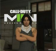 GTA 5 Player Mod: Valeria Garza: COD Mwii 2022 Add-On PED (Featured)