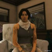 GTA 5 Player Mod: Valeria Garza: COD Mwii 2022 Add-On PED (Image #4)