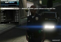 GTA 5 Script Mod: Pedprop Limit Adjuster (Image #2)