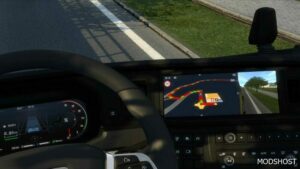 ETS2 MAN Part Mod: TGX 2020 Infotainment System Mod 1.49 (Featured)