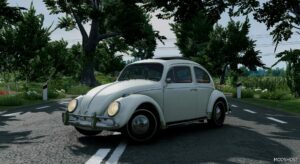 BeamNG Volkswagen Car Mod: Beetle 1963 Type 1 0.31 (Featured)