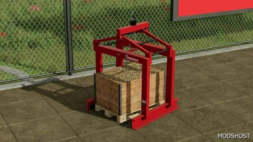 FS22 Implement Mod: Crane Block Grab V1.0.1 (Featured)