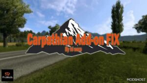 ETS2 Map Mod: Carpathian Addon FIX V1.3 (Featured)