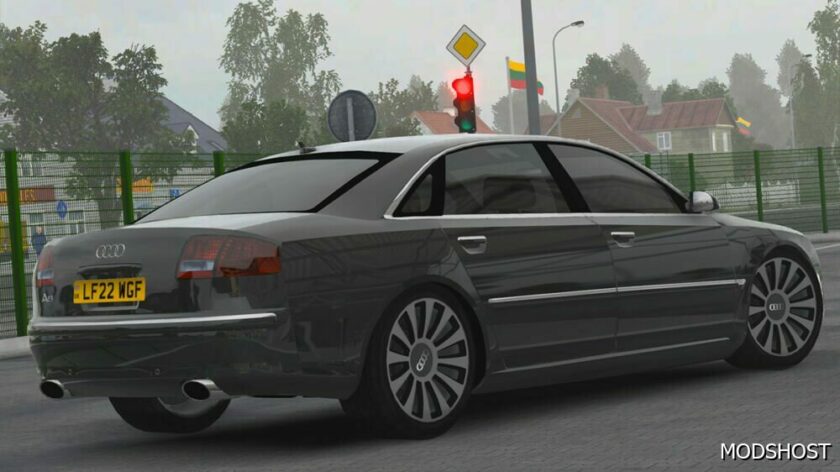 ETS2 Audi Car Mod: A8 D3 V4.4 1.49 (Featured)