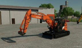 FS22 Hitachi Forklift Mod: ZX135-7 VA (Image #2)