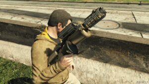 GTA 5 Weapon Mod: M32A1 Msgl EFT, Replace, Custom Ammo (Image #3)