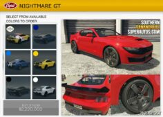 GTA 5 Vehicle Mod: Vapid Nightmare GT/ Dominator 204 Interceptor Add-On (Image #2)