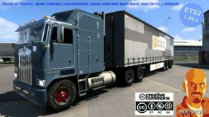 ETS2 Kenworth Truck Mod: K100 V6.0 1.49 Lite (Image #2)