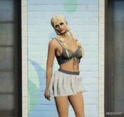 GTA 5 Player Mod: Pleated Skirt – MP Female (Featured)