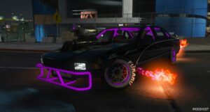 GTA 5 Vehicle Mod: Impaler SZ Drift Taxi Add-On|Fivem (Image #3)