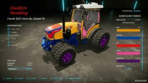 FS22 Fendt Tractor Mod: 200 Vario (Image #4)