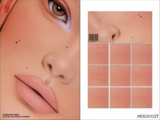 Sims 4 Makeup Mod: Details N58 Mole (Featured)