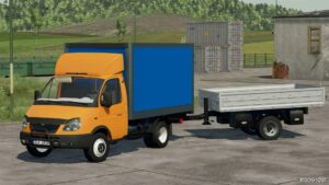 FS22 Mod: Gazel Truck & Trailer (Image #2)