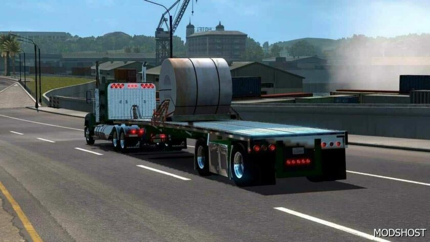 ATS Trailer Mod: Custom Wilson Flatbed 1.49 (Featured)