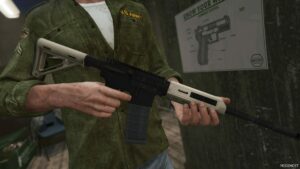 GTA 5 Weapon Mod: AR-15 Warrior Magpul PMC (Image #2)