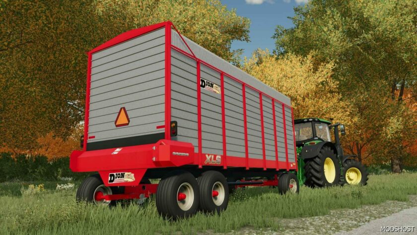 FS22 Trailer Mod: Dion B58 Forage Boxes Pack (Featured)