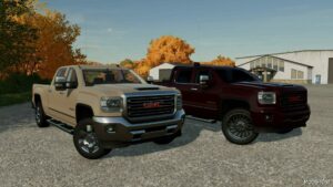 FS22 Car Mod: GMC Sierra 2500 2018 (Featured)