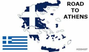 ETS2 Map Mod: Road to Athens V1.80 (Featured)