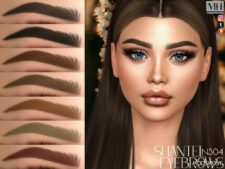 Sims 4 Eyebrows Hair Mod: Shantel Eyebrows N304 (Featured)