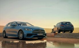 GTA 5 Mercedes-Benz Vehicle Mod: 2021 Mercedes C-Class S206 Estate (Featured)